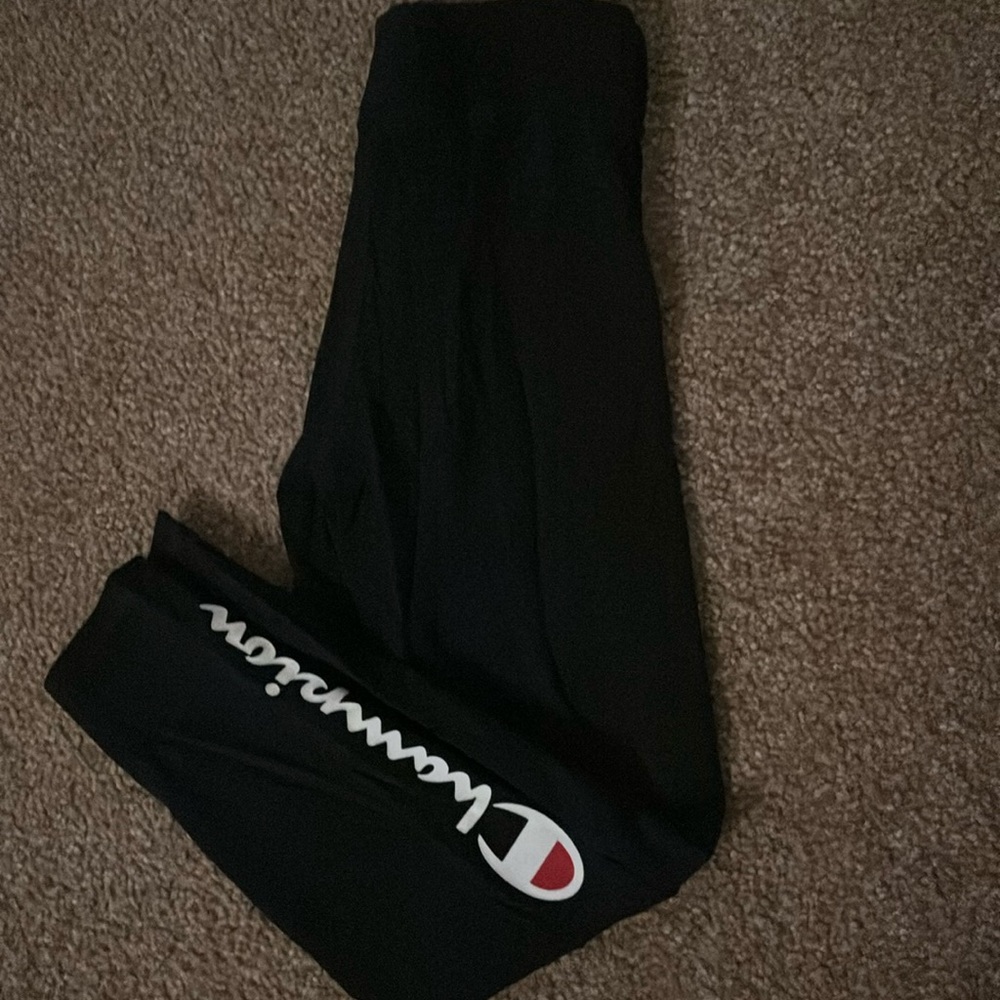 Champion black girls XL leggings